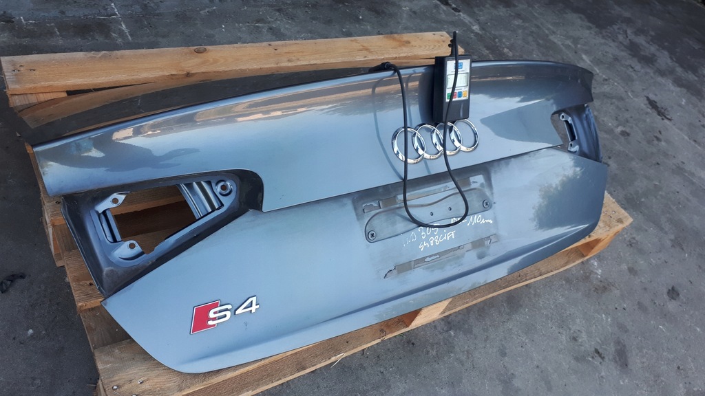 фото №11, S4 b8 lift кришка багажника задня sedan задня lx7r