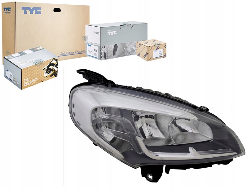 фото №1, Фара l fiat doblo ii 09.14- tyc