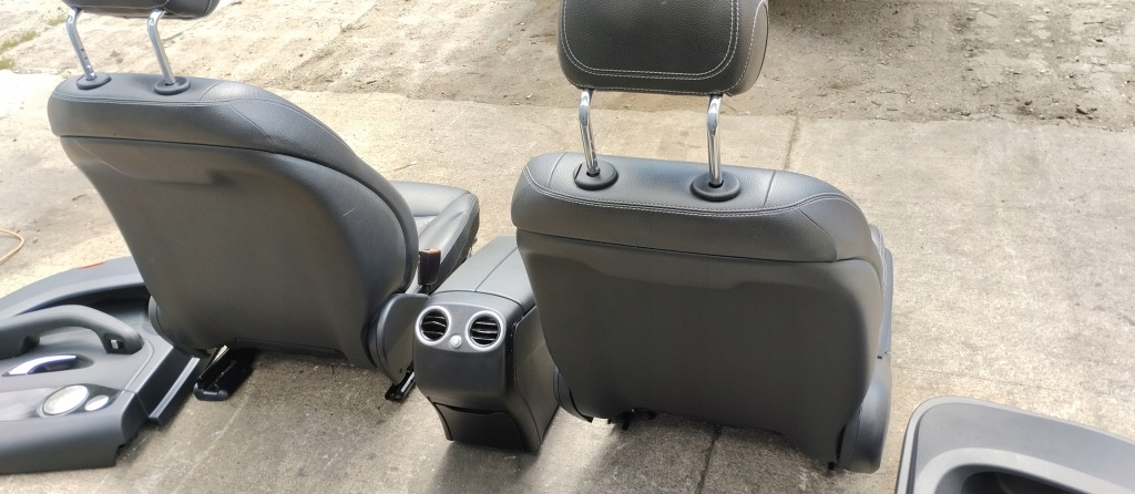 фото №13, Сидіння заднє сидіння mercedes glc suv x253 w253 комплект eu підігрів шкіра