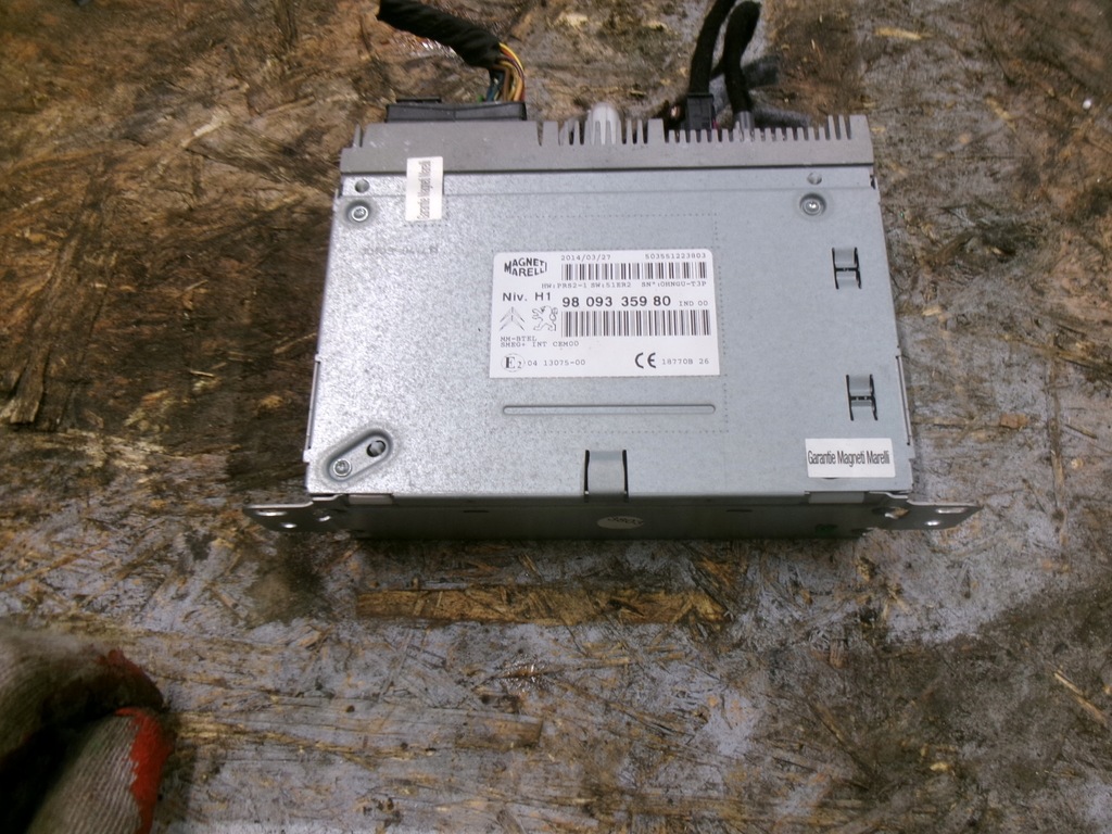 фото №1, Peugeot 308 ii t9 радио навигация 9809335980