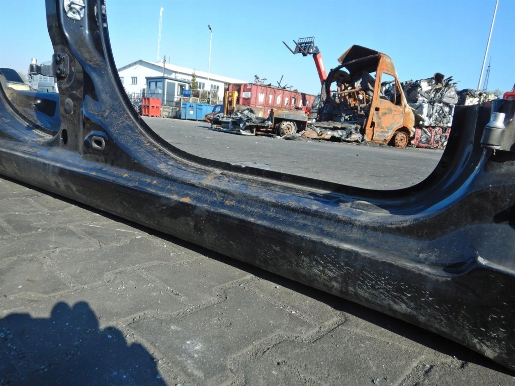 фото №4, Fiat panda iii блок двигателя порог правый 601