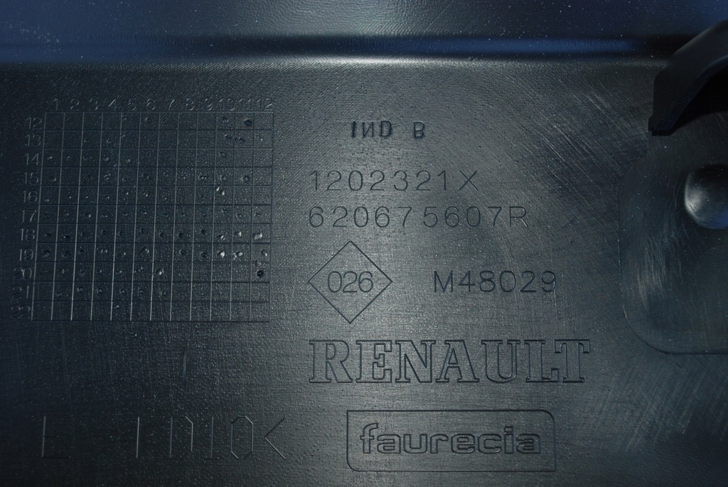 фото №9, Renault kangoo ii накладка бампера перед 620675607r оригинальный номер