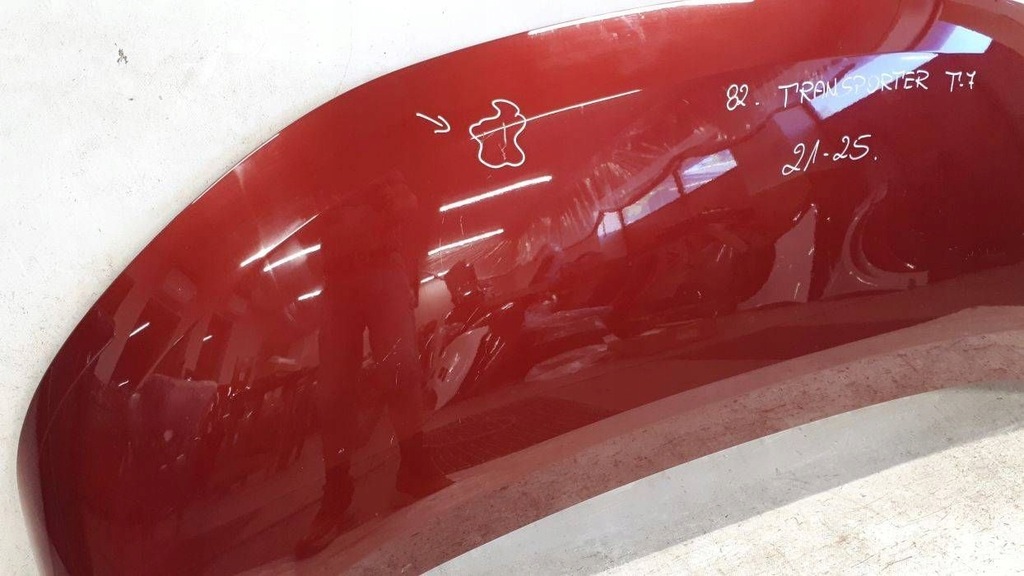 фото №6, Vw transporter t7 2021-2025 капот перед 7t0823155