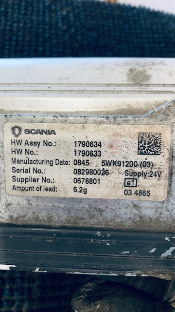 фото №3, Бортовий комп'ютер блок керування двигуна scania r xpi