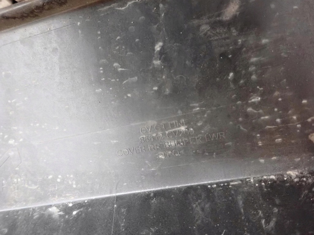 фото №12, Kia ev 6 ev6 gt gt-line бампер задняя задний dół 86612-cv200