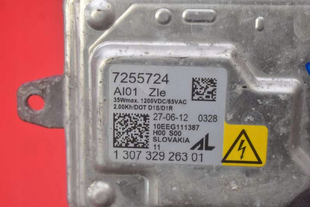 фото №9, Перетворювач ксенон ксенон ліва 7255724 mini cooper one r56 10-14