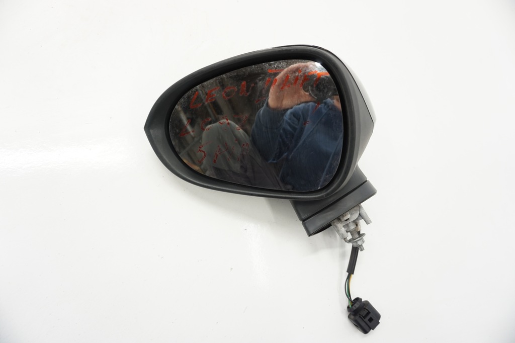 фото №1, Seat leon ii lift дзеркало ліва 5pin lc9z anglik