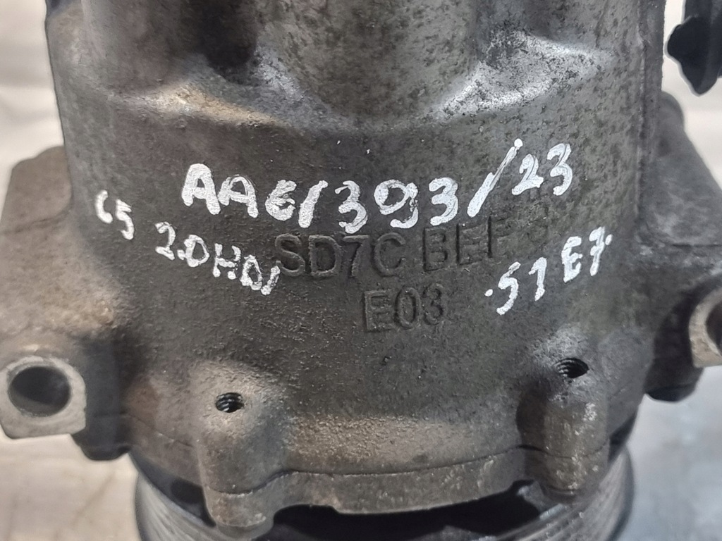 фото №13, Компрессор кондиционера citroen c5 iii x7 2.0 hdi