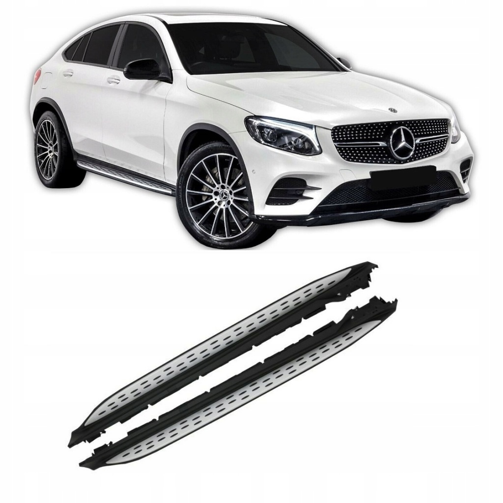 фото №1, Пороги пороги боковой mercedes glc x253 c253 lift