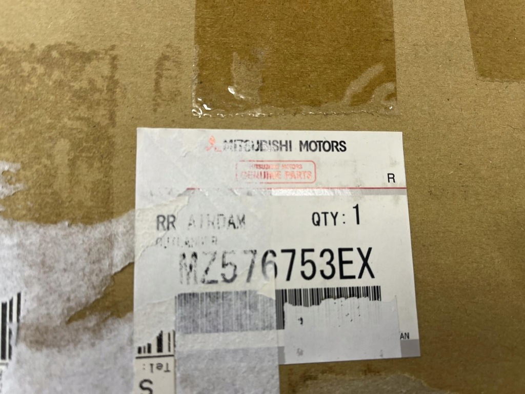 фото №10, Mitsubishi outlander iii спойлер накладка бампера задняя mz576753ex