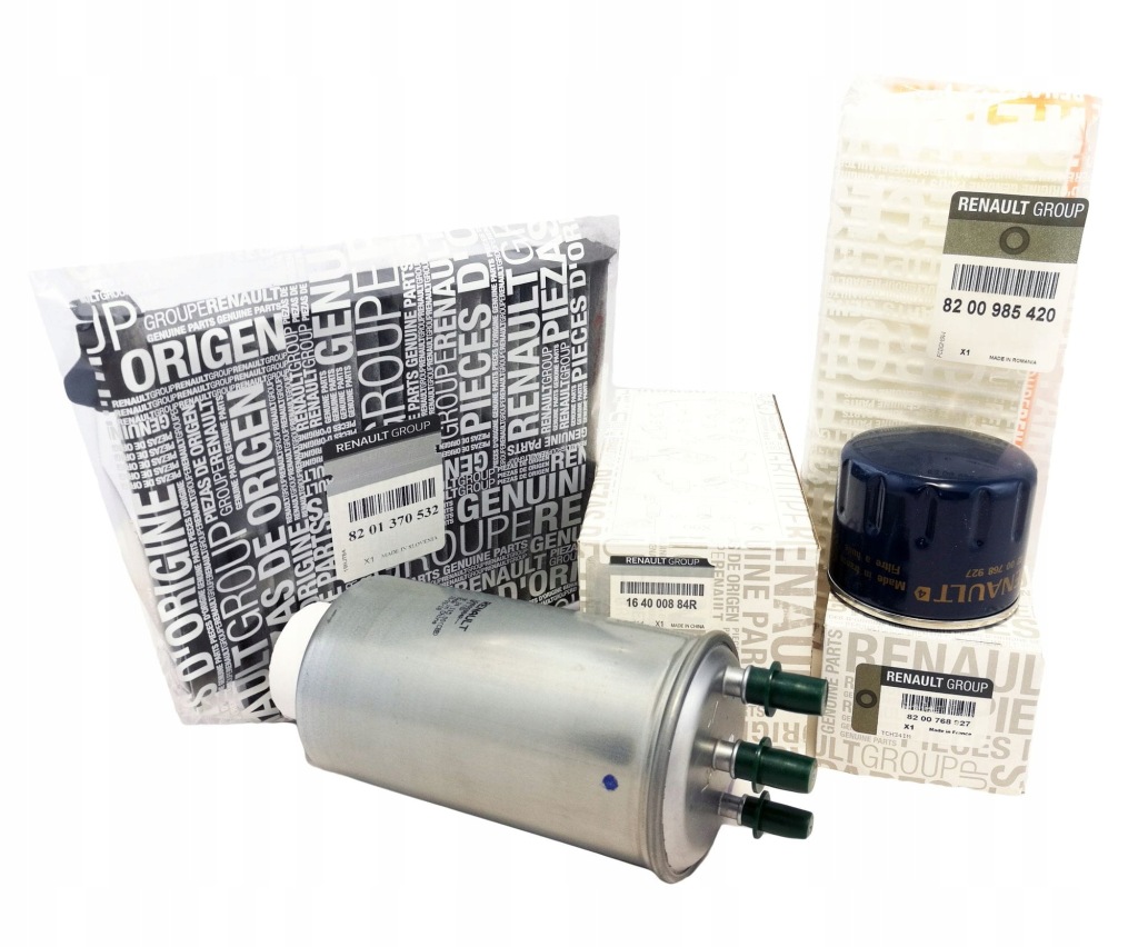 фото №1, Набор фильтров dacia duster 1.5 dci 90km оригинал