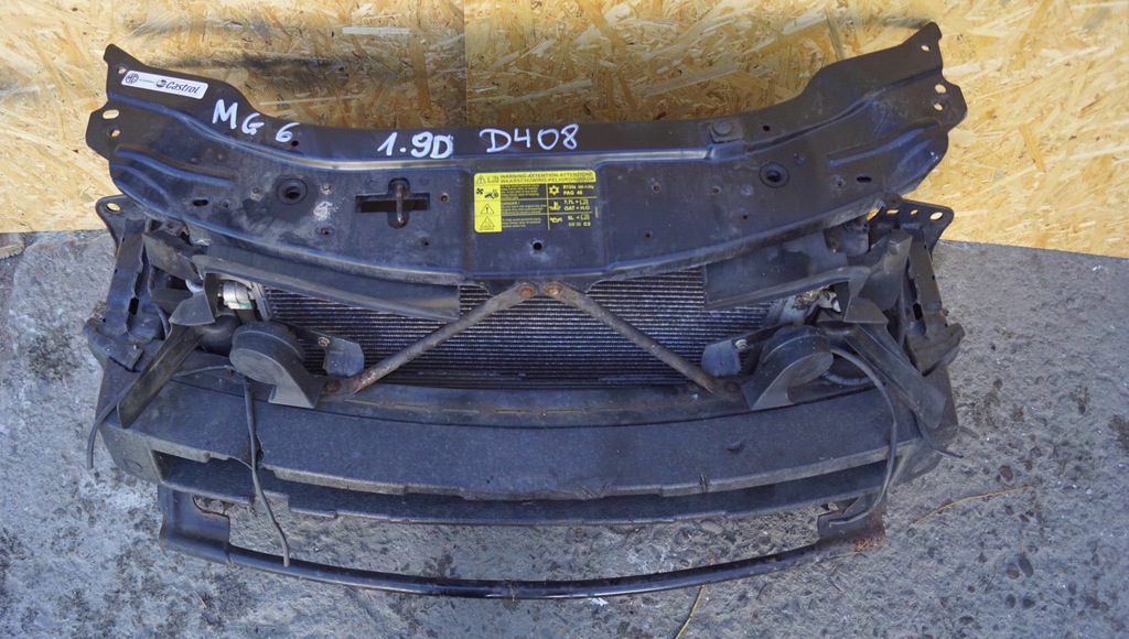 фото №10, Pas передній радіатор mg 6 1.9 dti