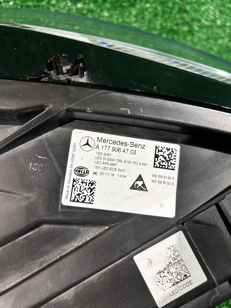 фото №3, Фара левый mercedes a klasa w177 full led