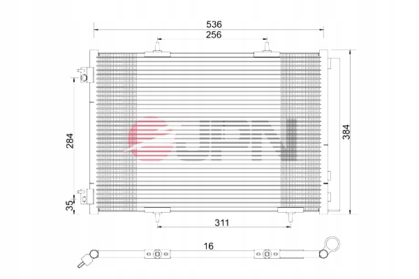 фото №2, Jpn 60c9124-jpn конденсатор, кондиціонер