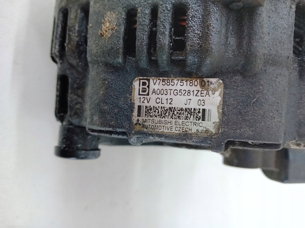 Купить Генератор peugeot 207 sw 1.4 16v a003tg5281zea v75857518001