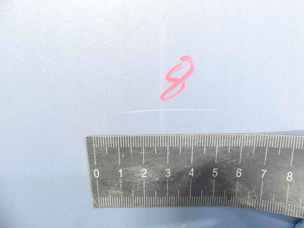 фото №10, Дверь задняя левая toyota verso 09-18 błękitny 8s1