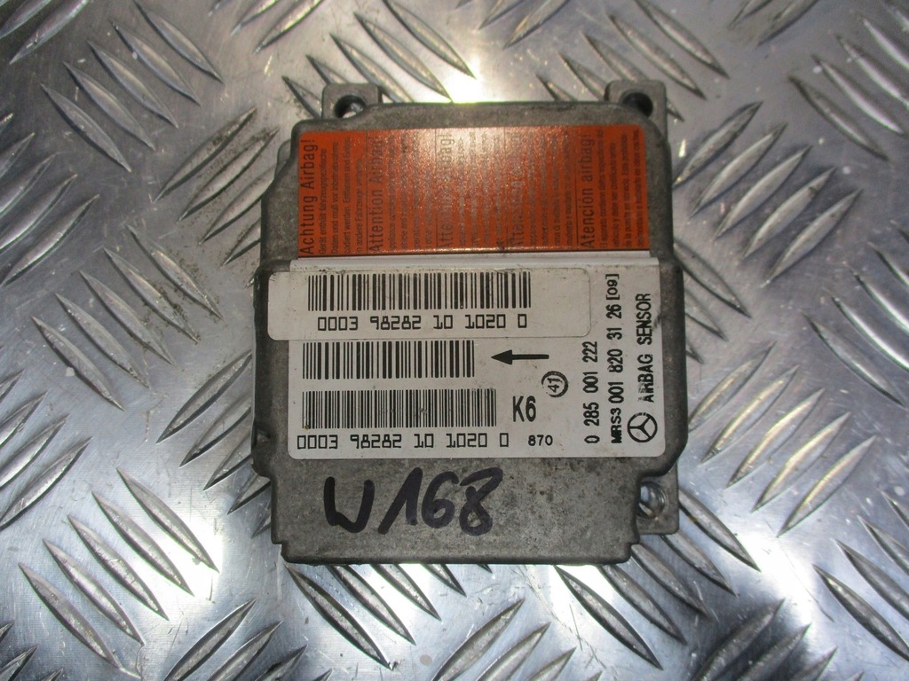 фото №1, Модуль подушка безопасности mercedes w168 1.6 0018203126