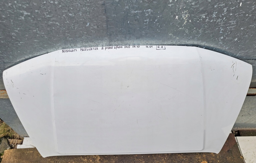 фото №13, Капот nissan navara 2 przed liftem d40 2004-2010