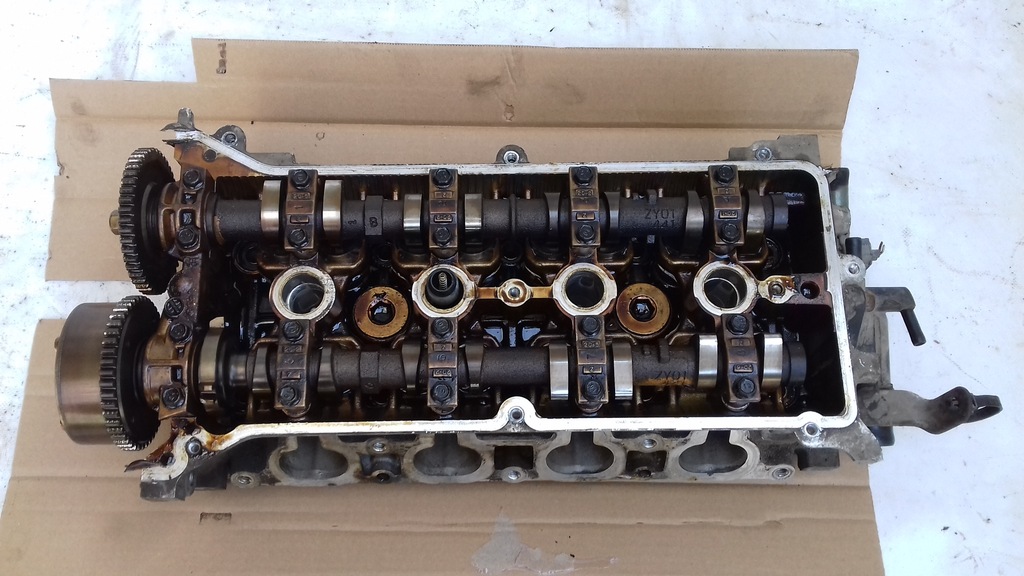 фото №6, Головка валы комплект zy01 mazda 3 i bk 1.6 16v 03-