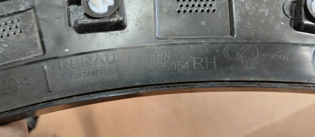 фото №9, Молдинг крила права задня правий задня renault austral 23r 788744770r