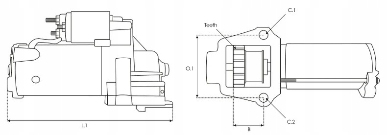 Стартер стартер ford transit 06- Киев