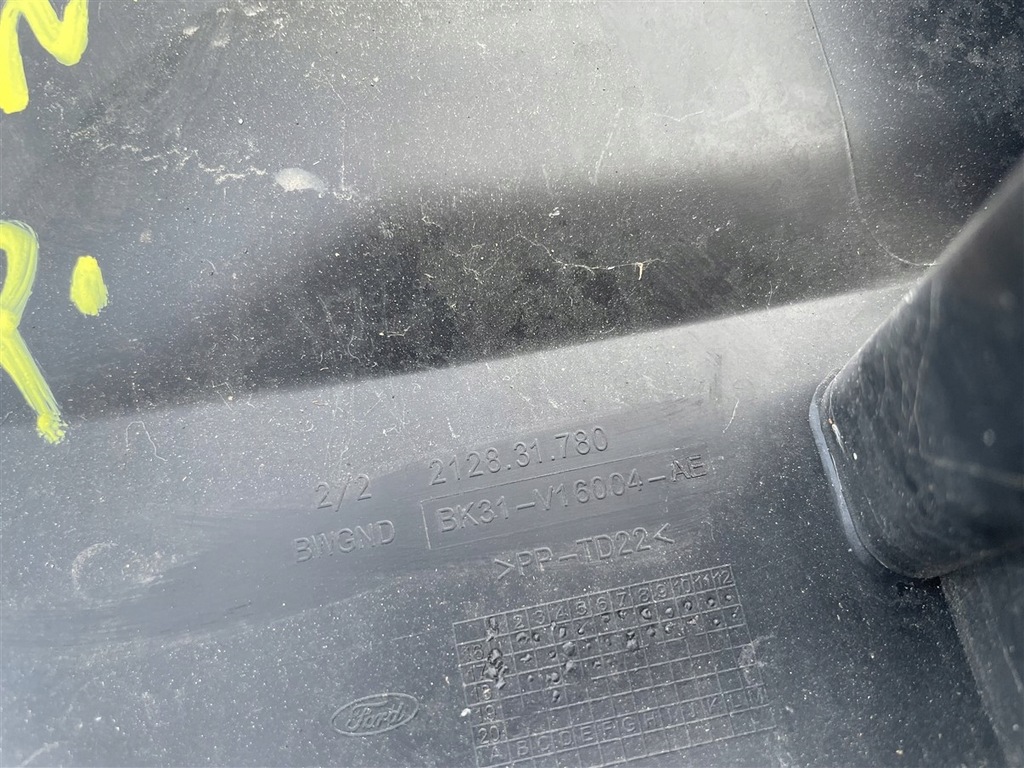 фото №5, Трикутник захист дзеркало крила правий перед 14-23r ford transit mk8