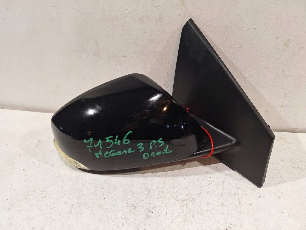 фото №3, Дзеркало зовнішнє праве 7 pin renault megane iii rs coupe 3d 09-