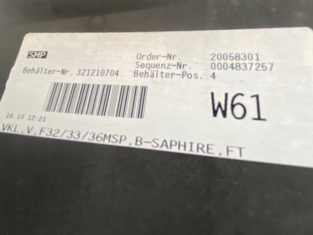 фото №11, Бампер перед передний m набор bmw 4 f32 f33 f36