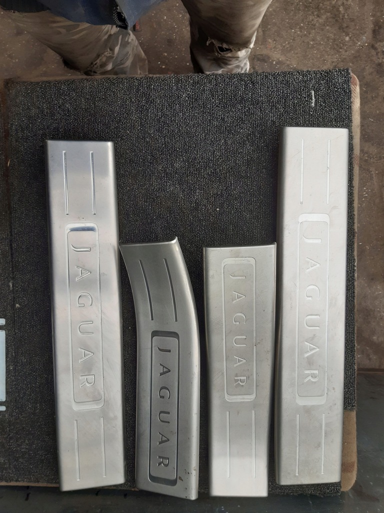 фото №1, Молдинг поріг хром jaguar xj x351 комплект