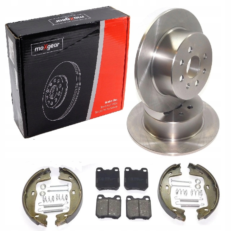 фото №1, Гальмівні диски гальмівні колодки гальмівні колодки задня opel vectra b 4śruby kpl