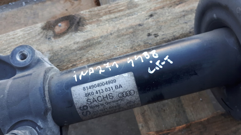 фото №10, S4 b8 lift a4 амортизатор перед левый правый 2x a5