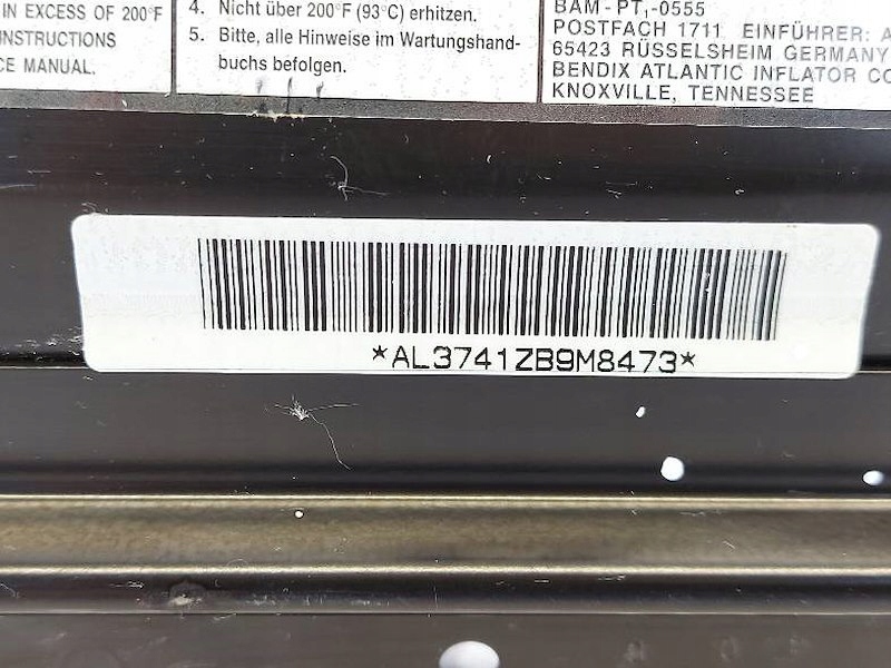 фото №6, Подушка подушка безопасности srs пассажира opel frontera b suv u99