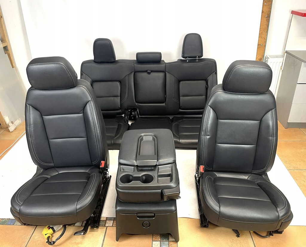 фото №10, Chevrolet silverado 1500 сиденье сиденья заднее сиденье туннель подлокотник 2019+