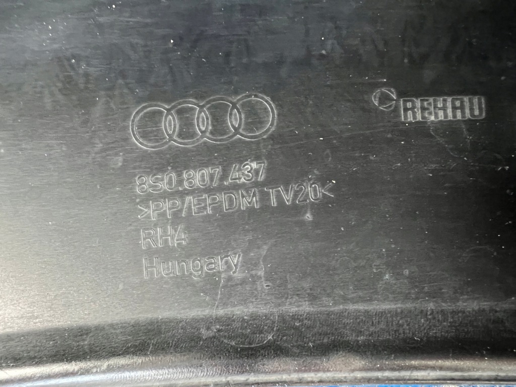 фото №9, Audi tt 8s0 14- бампер передний