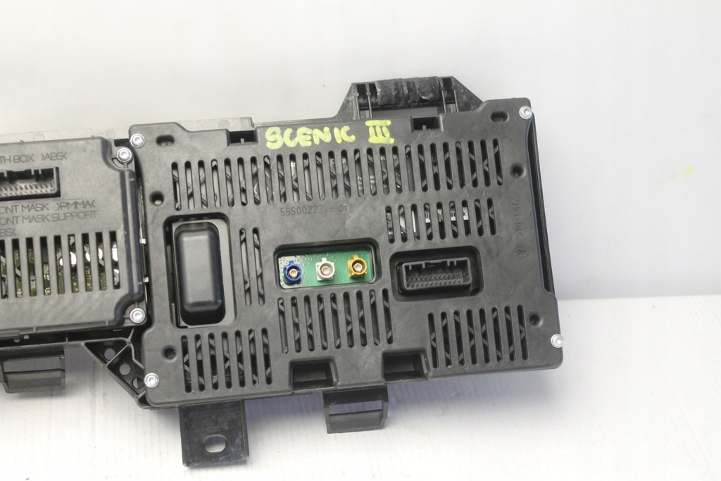 фото №7, Renault scenic iii 09r- дисплей навигации счетчик anglik