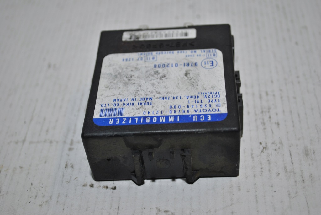 фото №7, Модуль иммобилайзер toyota corolla e12 89780-12140