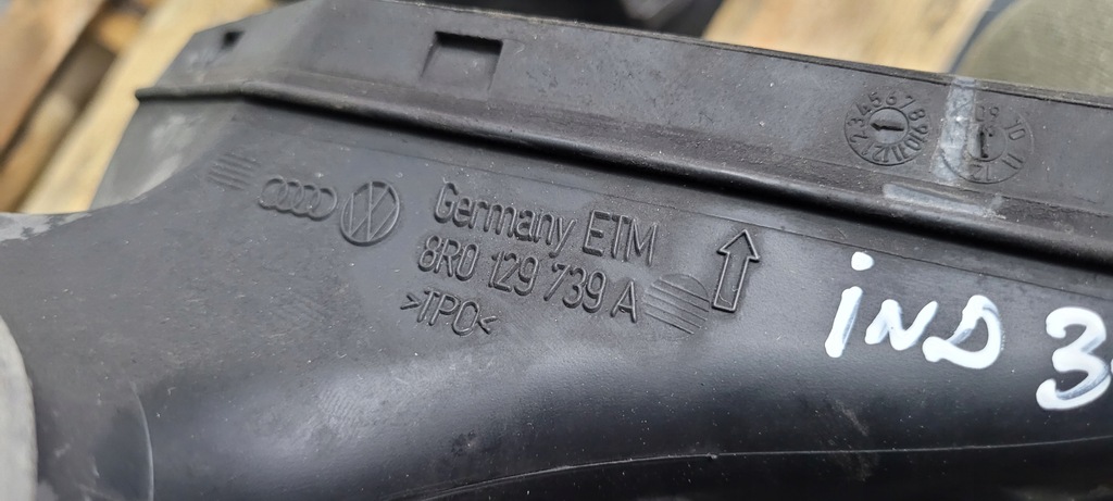 фото №9, Впуск воздуха audi q5 09-17 vag 8r0129739a