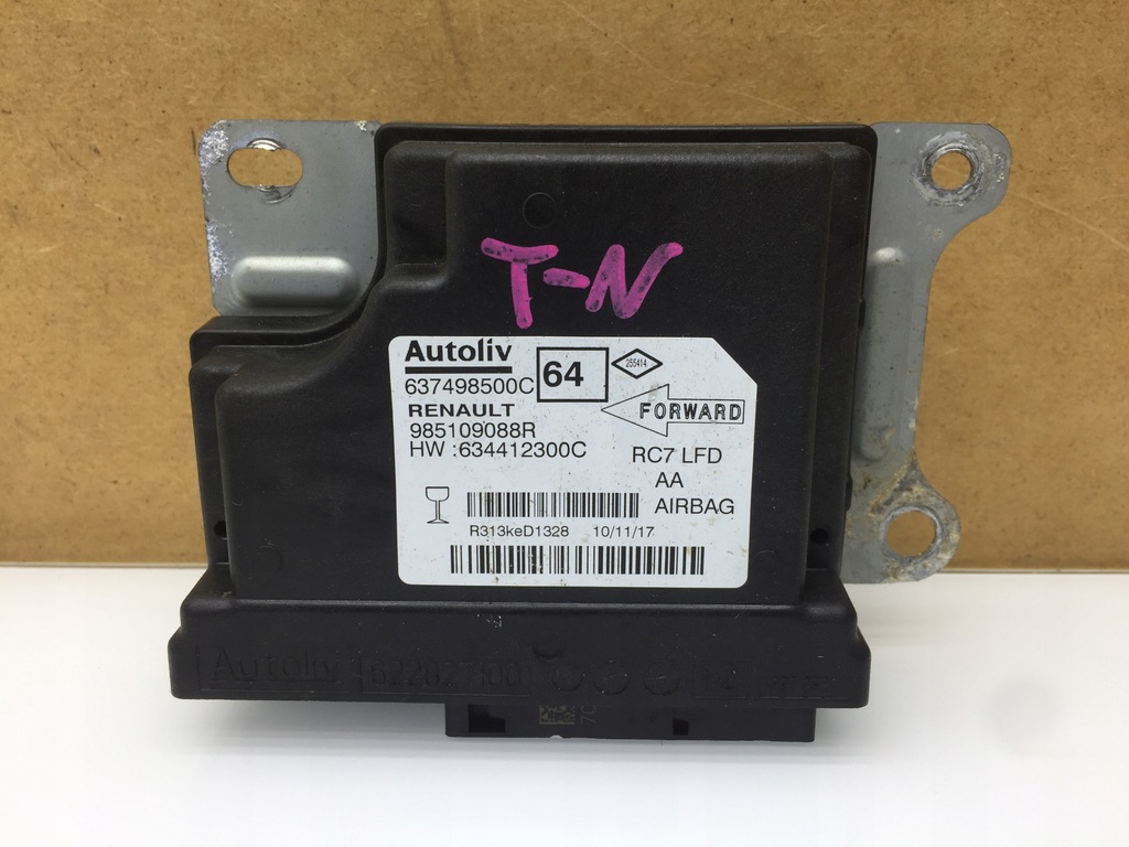 фото №1, Renault talisman модуль датчик подушок подушка безпеки