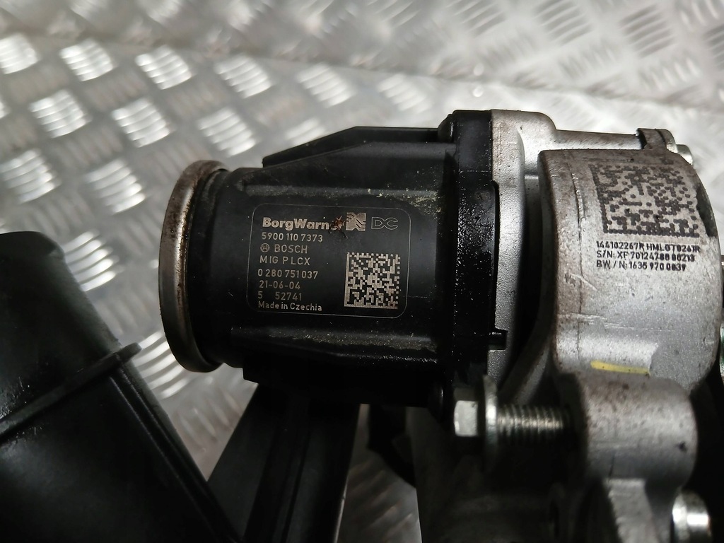 фото №7, Dacia lodgy турбонагнітач 1.5 blue dci 59001107373 2021r