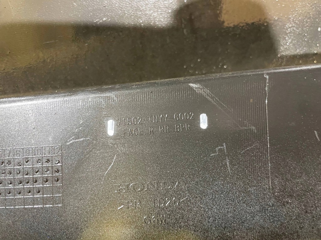 фото №9, Honda cr-v crv v 5 16-23 уголок правый бампер задняя задний