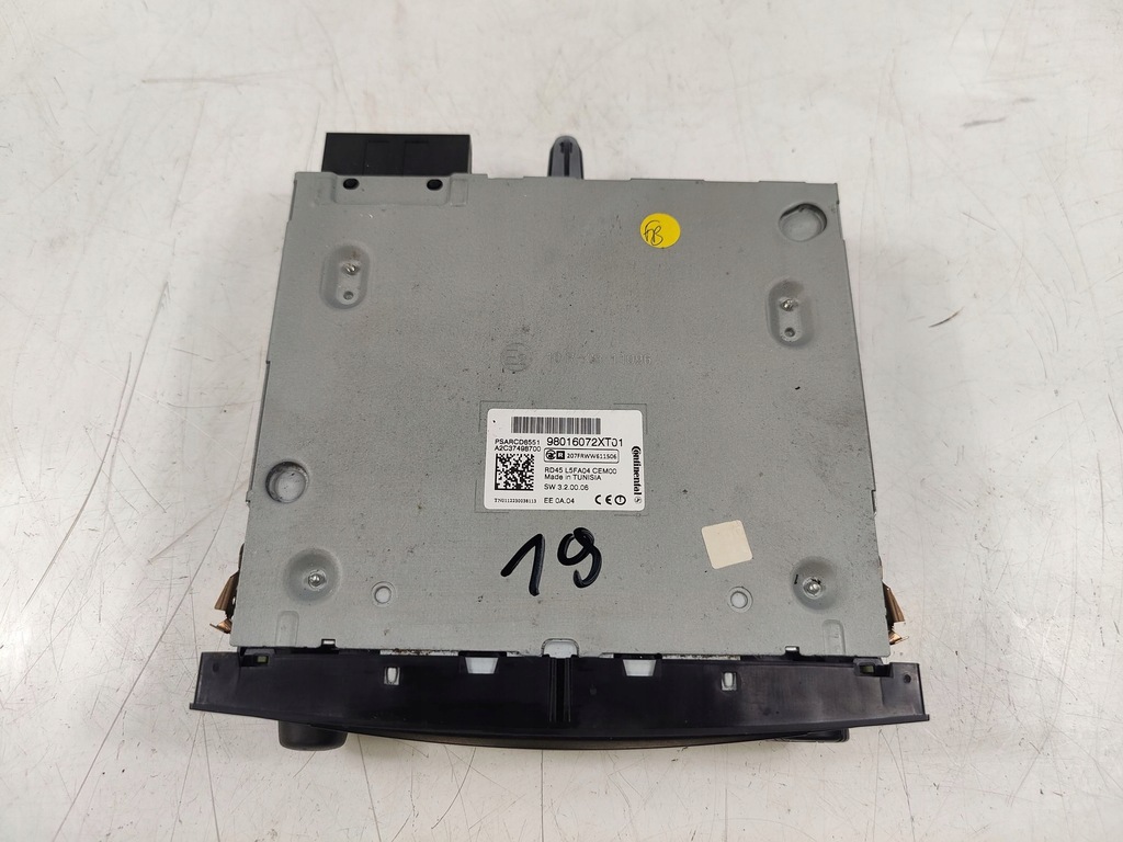 фото №6, Peugeot 3008 5008 радіо 98016072xt