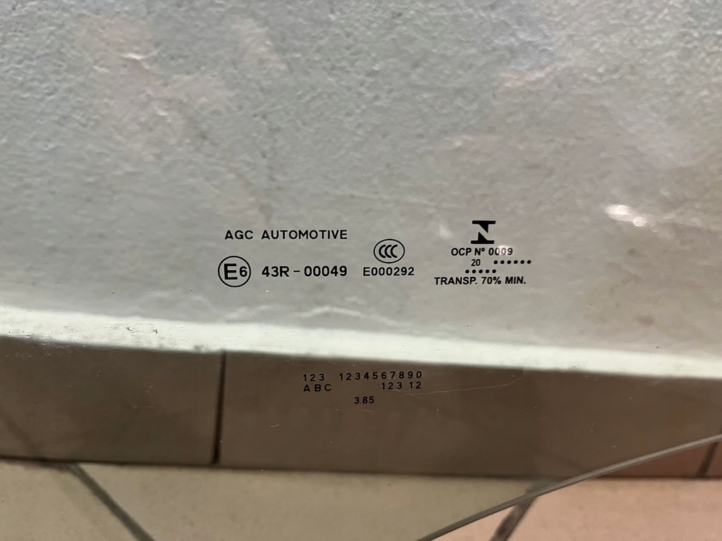 фото №10, Скло двері ліва передня перед toyota proace 16-