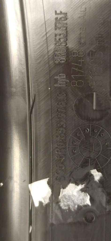 фото №5, Audi q5 8r молдинг порог правый задняя s-line 2015 8r0853376g