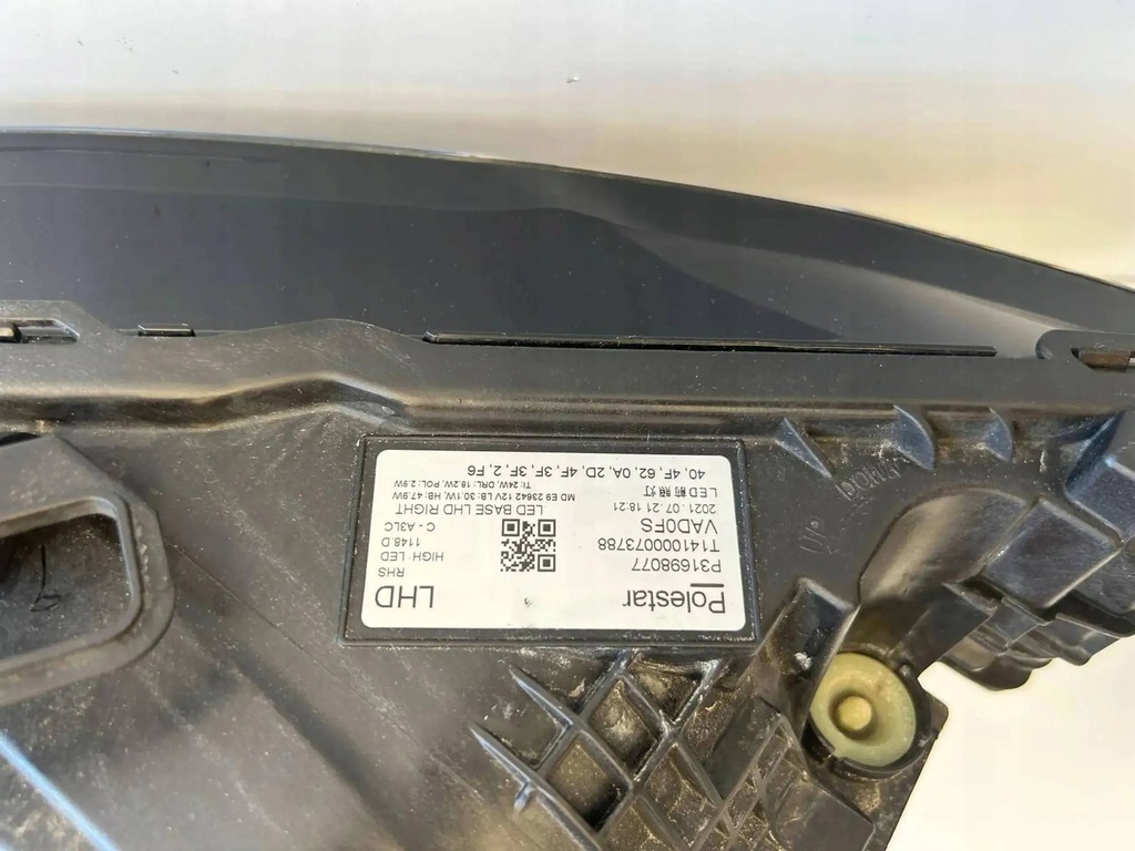 фото №9, Volvo polestar ii лампа правая левая full led оригинал