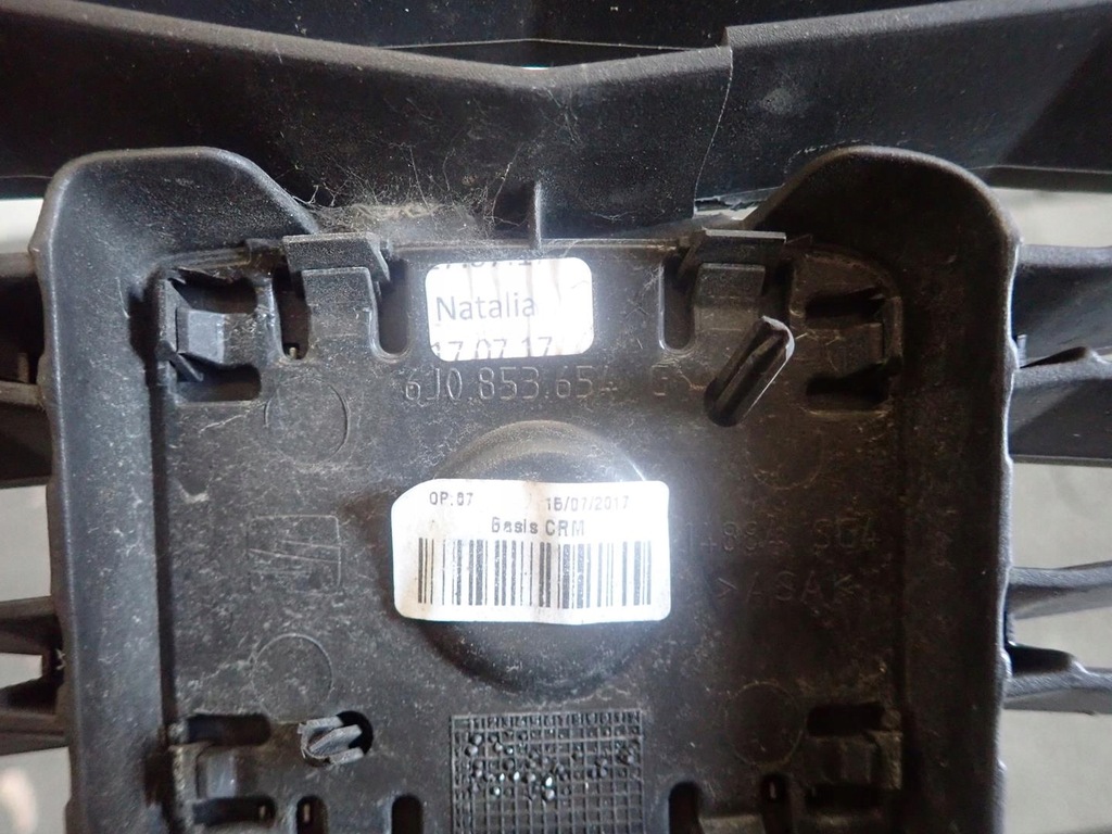 фото №6, Решітка радіатора seat ibiza iv lift 2012- 6j0853654g