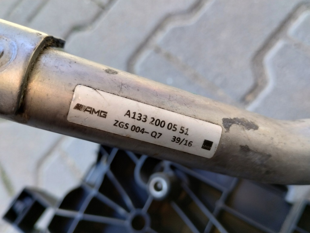 фото №5, Основа інтеркулер шланги води mercedes w117 w176 45amg a1330900241