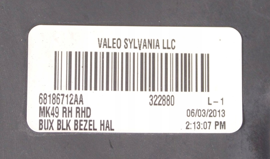 фото №14, Лампа перед правый jeep compass i 13r lift uk