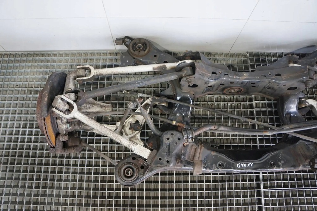 фото №7, Балка oś задняя задняя подрамник подрамник рычаг поворотный кулак infiniti q70 m30