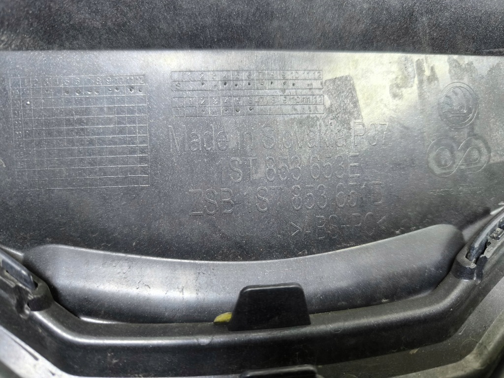 фото №9, Skoda citigo lift e iv решітка радіатора решітка радіатора радіатора 1st853653e