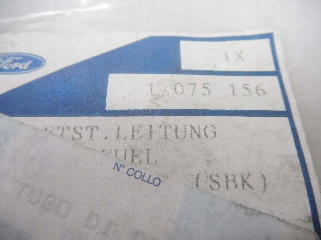 Шланг, регулятор давления ford transit 1994-2000 оригинальный номер 1075156 с Разборки